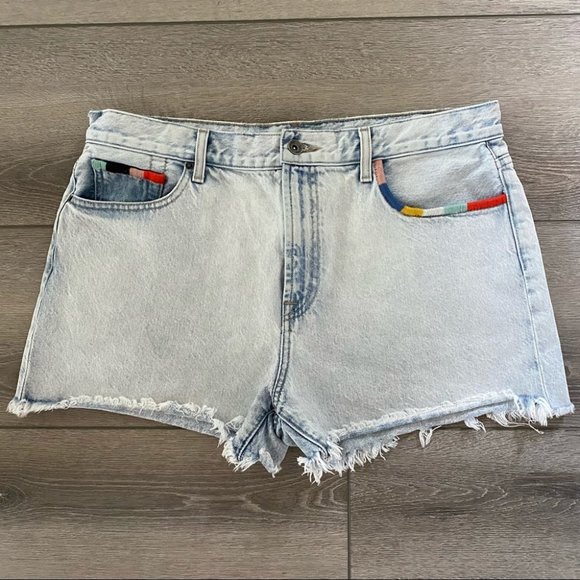 Splendid x Margherita Missoni Denim Shorts 32 - Picture 3 of 7